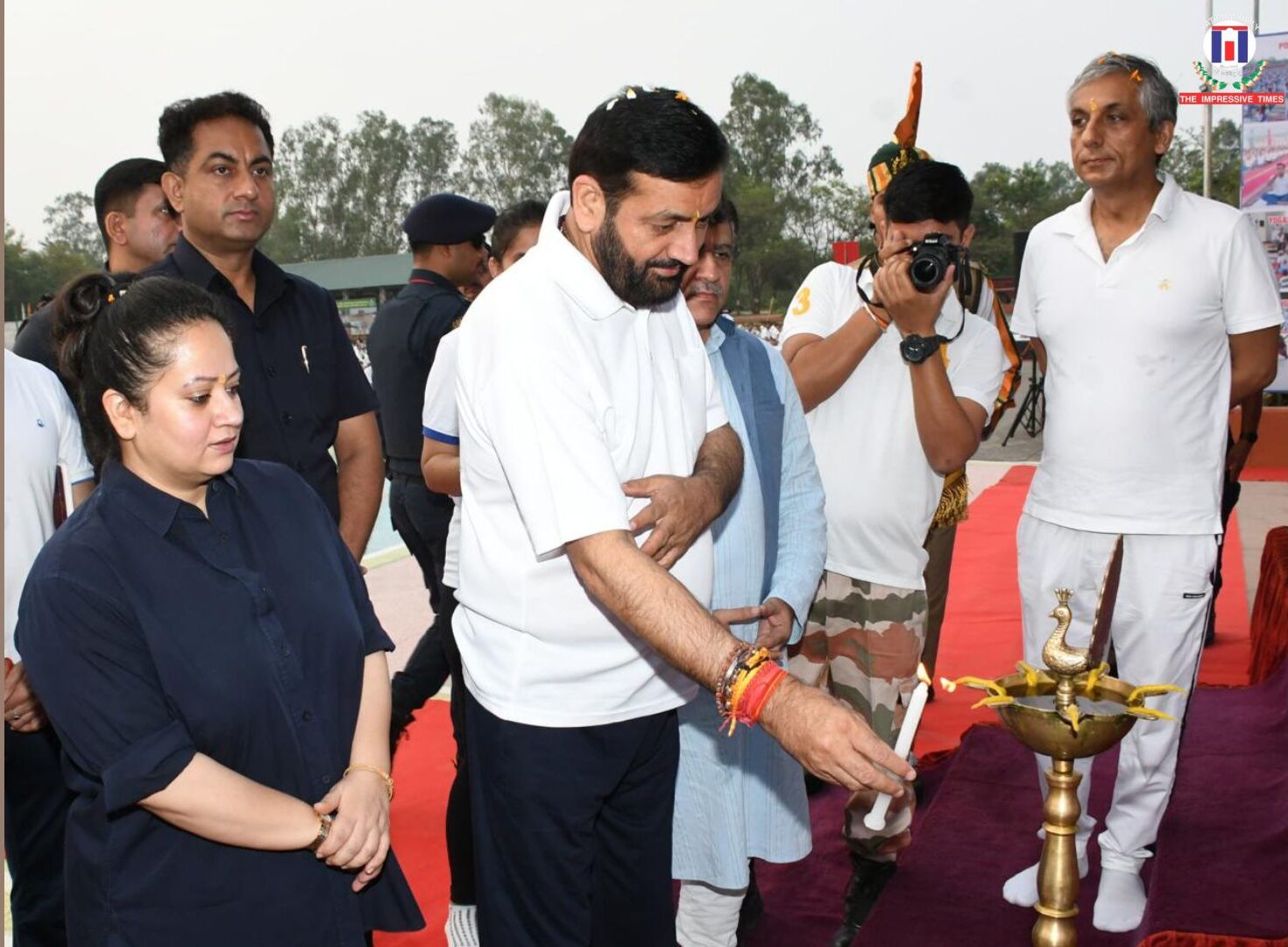 11th International Yoga Day will be historic in Haryana, 11 lakh yoga seekers will practice yoga together.